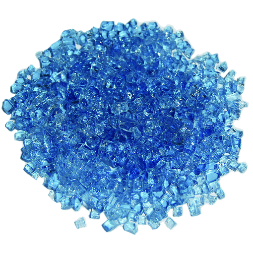 Elementi - gebroken glas - blauw (2)