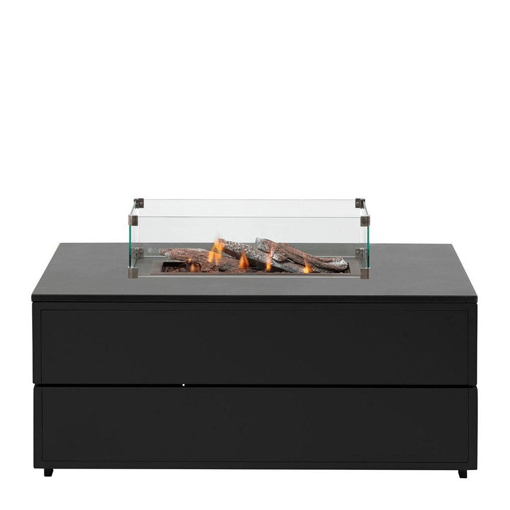 Cosi Fires - Cosipure Black / Black (120 cm) met glasset
