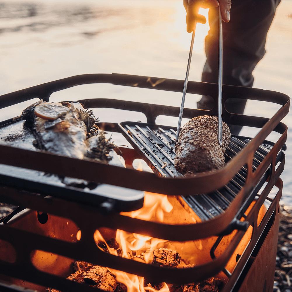 Krat vuurkorf waar je op kunt koken van Höfats