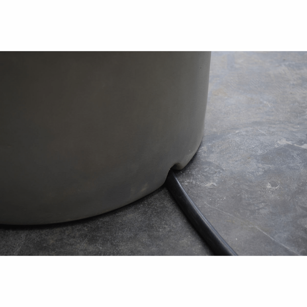 Elementi - Kleine gasfles cover betonlook grijs